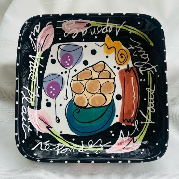 Square Bowl with love, Joanne Created by Joanne Delomba‎ for Lotus EUC - Picture 1 of 8